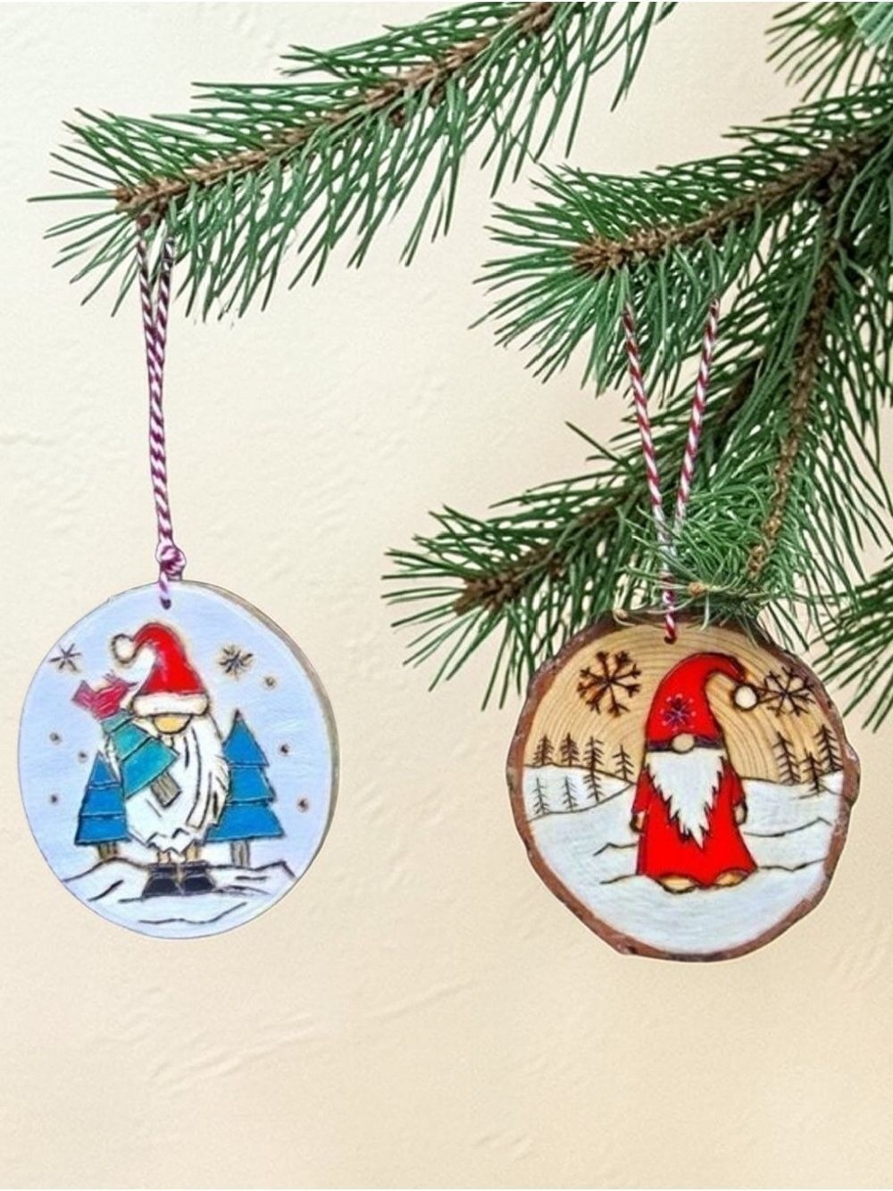 Christmas Gnomes Ornaments #CHR6